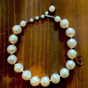 Faux Pearl Choker